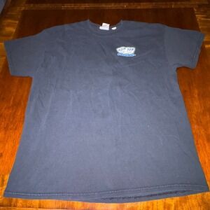 Ron Jon Surf Shop Cozumel Graphic Tee Navy Double Sided XL
